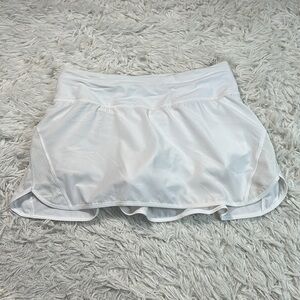 Lululemon Photo Finish Skirt *13.5" White